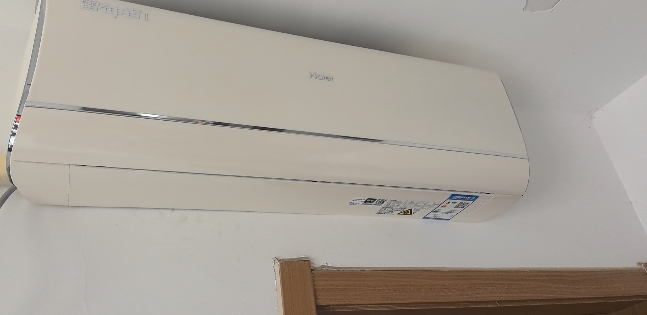 海尔空调(Haier)1.5匹 变频 新一级能效KFR-35GW/C2KEA81U1(羊脂玉)雷神者睡眠空调晒单图