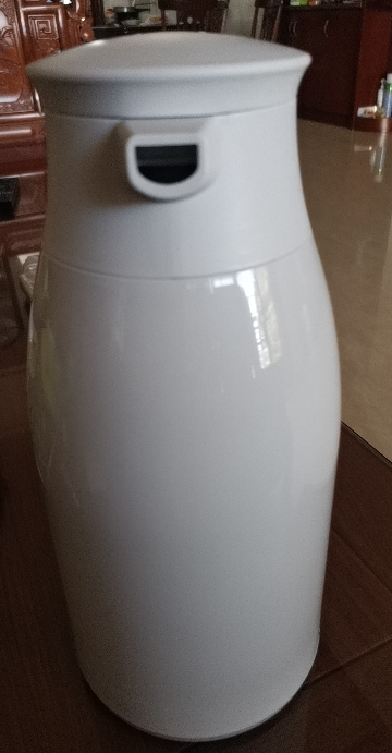 JEKO&JEKO 大容量保温壶开水瓶玻璃内胆家用热水瓶保温瓶办公室水壶暖瓶保温杯暖水瓶1.6L灰色晒单图