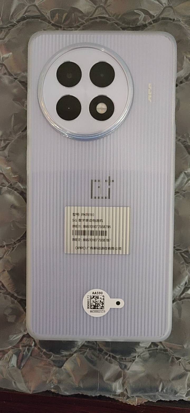 [全新]一加 Ace5 Pro 星穹紫 12GB+256GB 骁龙8至尊 5G芯 100W闪充 6100mAh冰川电池 全网5G手机晒单图