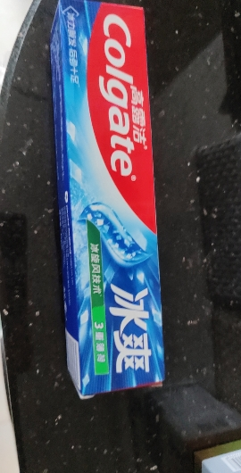 高露洁冰爽三重薄荷牙膏口腔护理清洁清新冰凉口气家庭装120g*5支晒单图