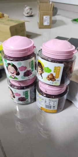 华味亨 果脯果干蜜饯办公室休闲零食小吃罐装 130g*2[韩式话梅]晒单图