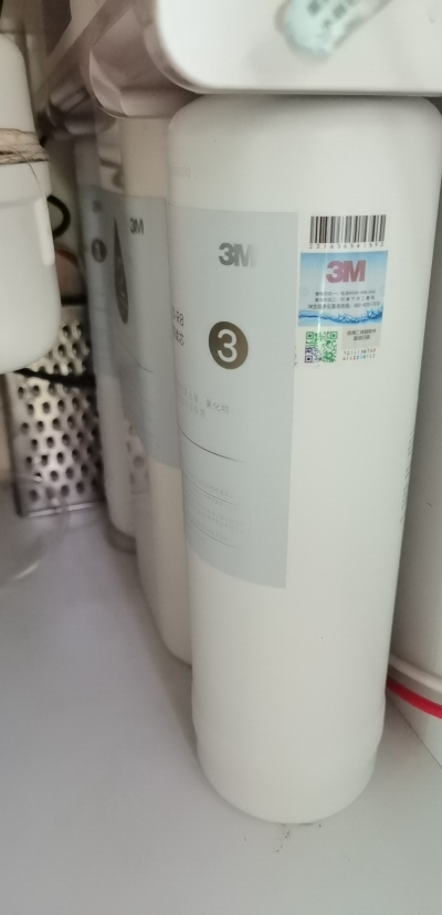 美国3M(3M)厨下式净水器R8-39G 前2节 原装替换滤芯 C1+C2压缩活性炭棒滤复合滤芯晒单图