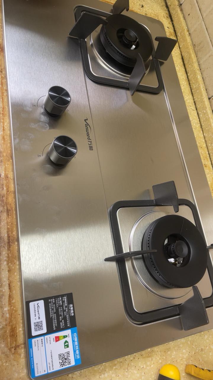 万和 一级能效5.2kW大火力 家用台式嵌入式燃气灶具 双眼灶 不锈钢 JZT-B9B50(天然气)晒单图