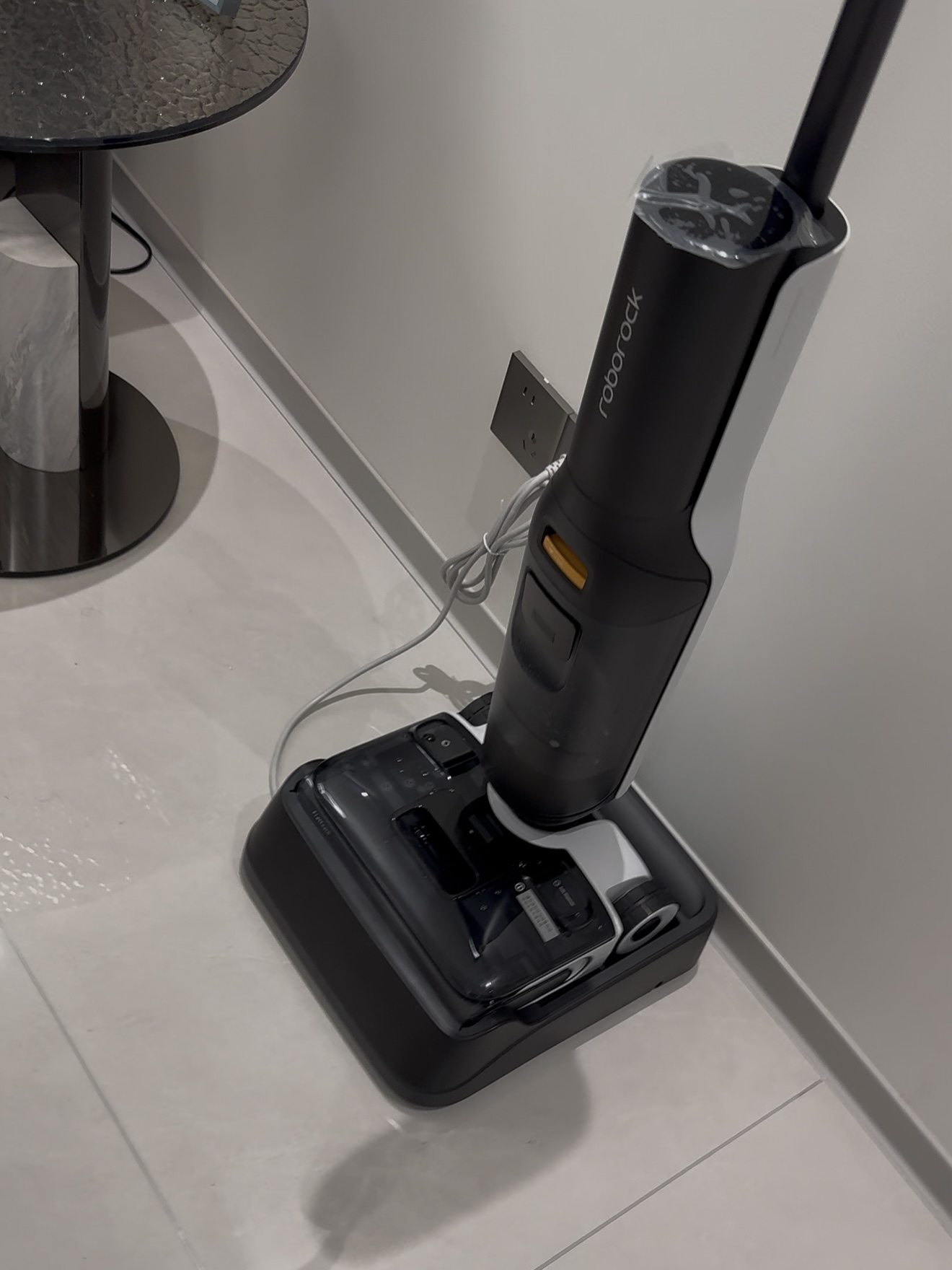 石头A30 Pro洗地机[0缠毛 超薄平躺 推拉助力]吸拖洗一体手持吸尘器晒单图