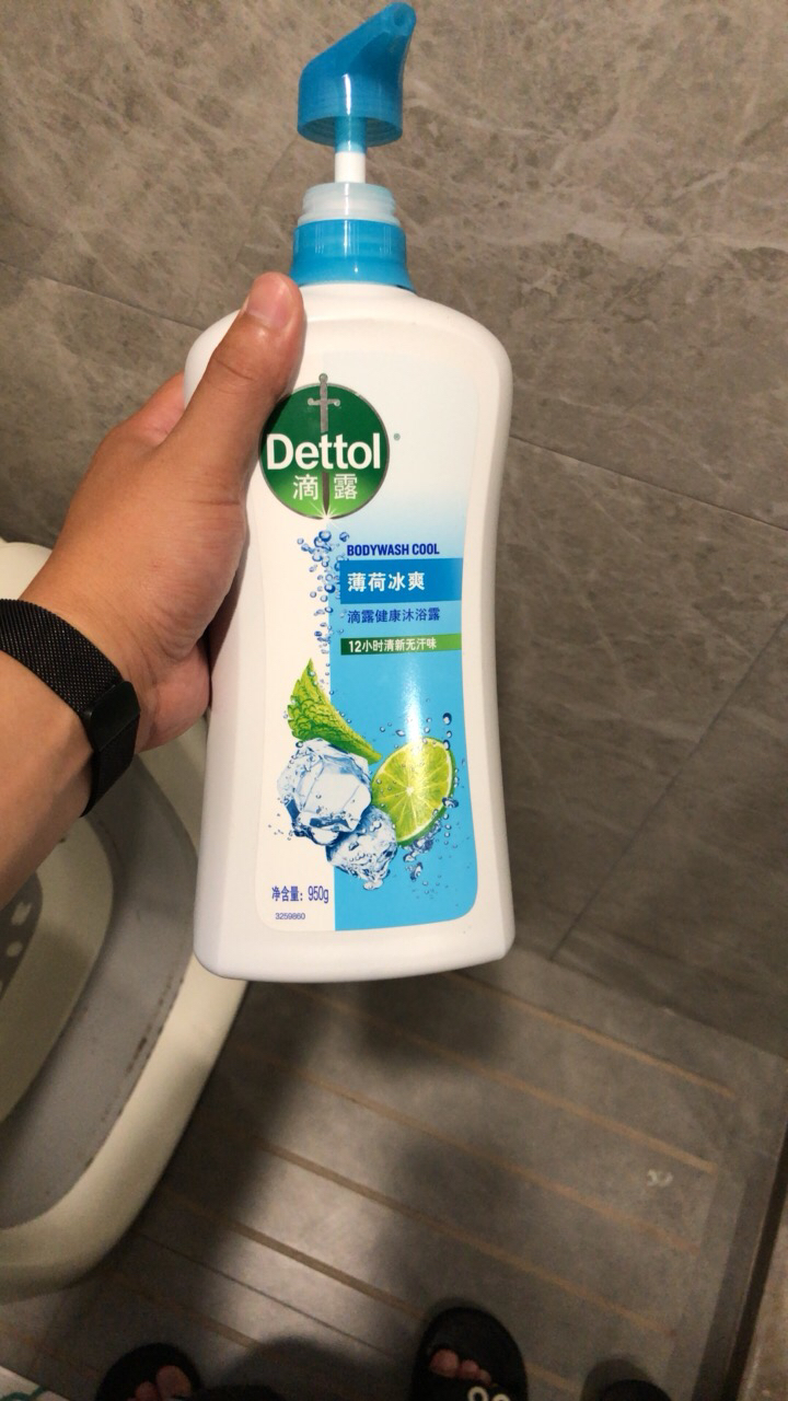 滴露沐浴露薄荷冰爽950g晒单图