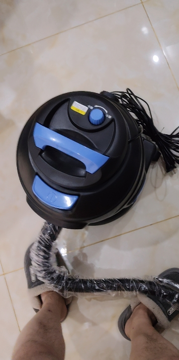海尔(Haier)桶式吸尘器家用水过滤干湿两用强大吸力吸尘器洗车店专用大功率吸尘机HZ-T5155B PULS晒单图