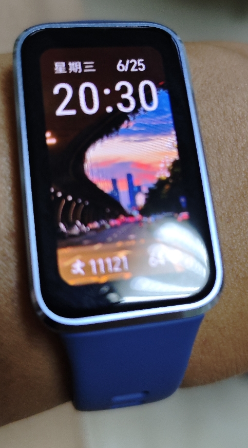 华为(HUAWEI)手环10 NFC版 铝合金表壳 托帕蓝 智能手环专业睡眠分析情绪健康心率监测运动手环华为手环9升级晒单图