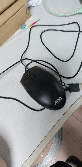 冠捷AOC 有线鼠标有线鼠标 商务鼠标办公USB游戏鼠标 AOC USB鼠标 官方标配晒单图
