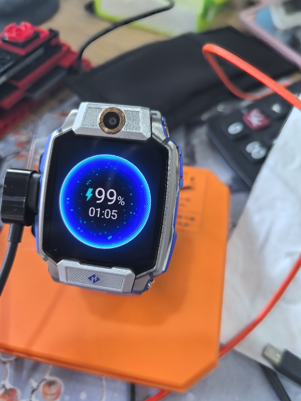 [官方正品]小天才电话手表旗舰Z11镜空银儿童手表高清视频4G全网通楼层定位健康检测防水正品新旗舰礼物晒单图