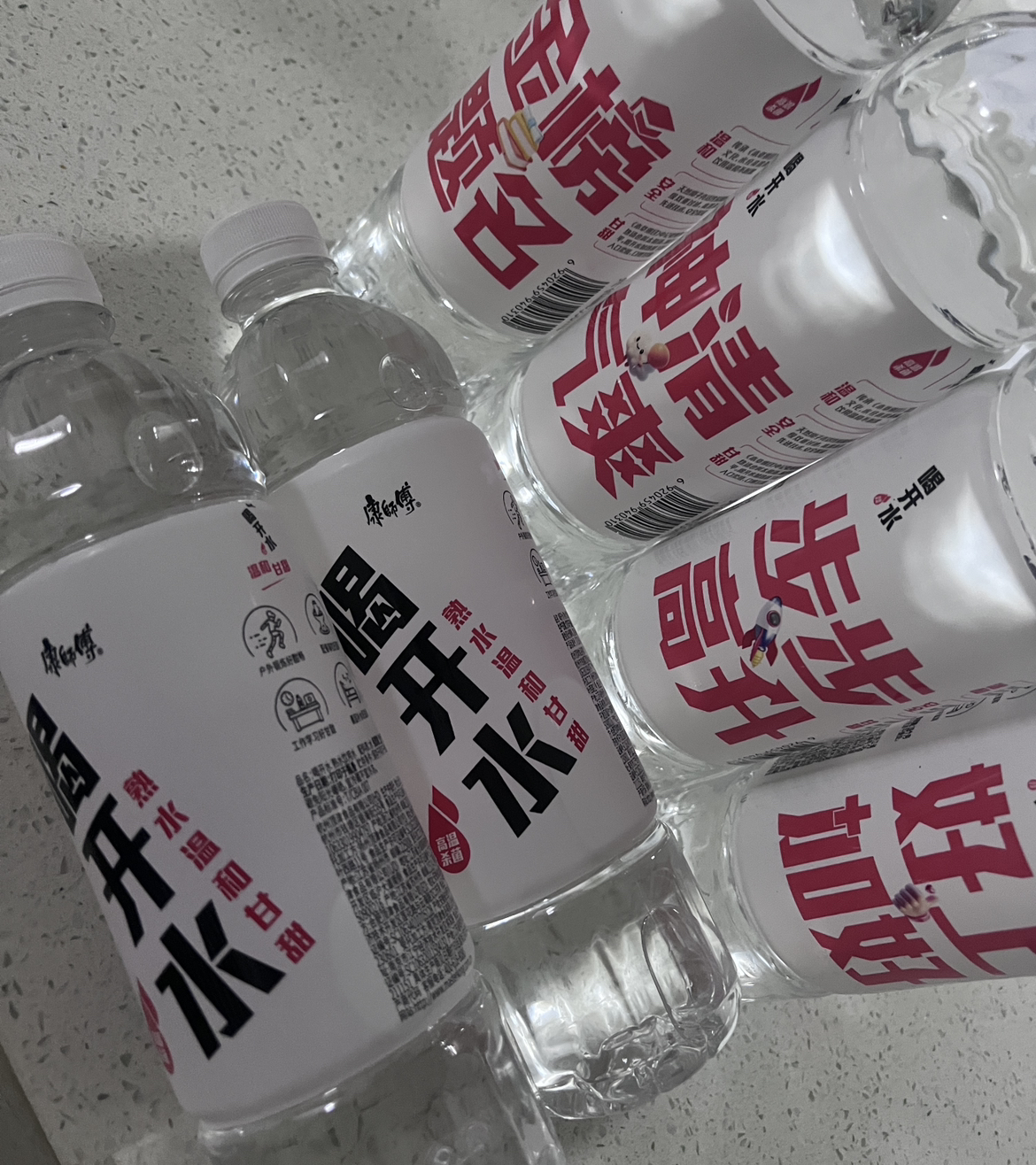 康师傅喝开水550ml*24瓶晒单图