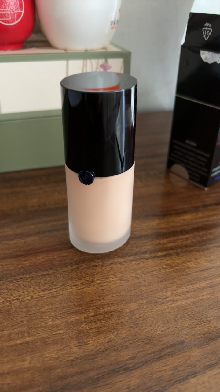 Armani阿玛尼蓝标大师粉底液30ml 全能干皮滋润奶油机保湿遮瑕轻薄 蓝标粉底液#2号象牙白晒单图
