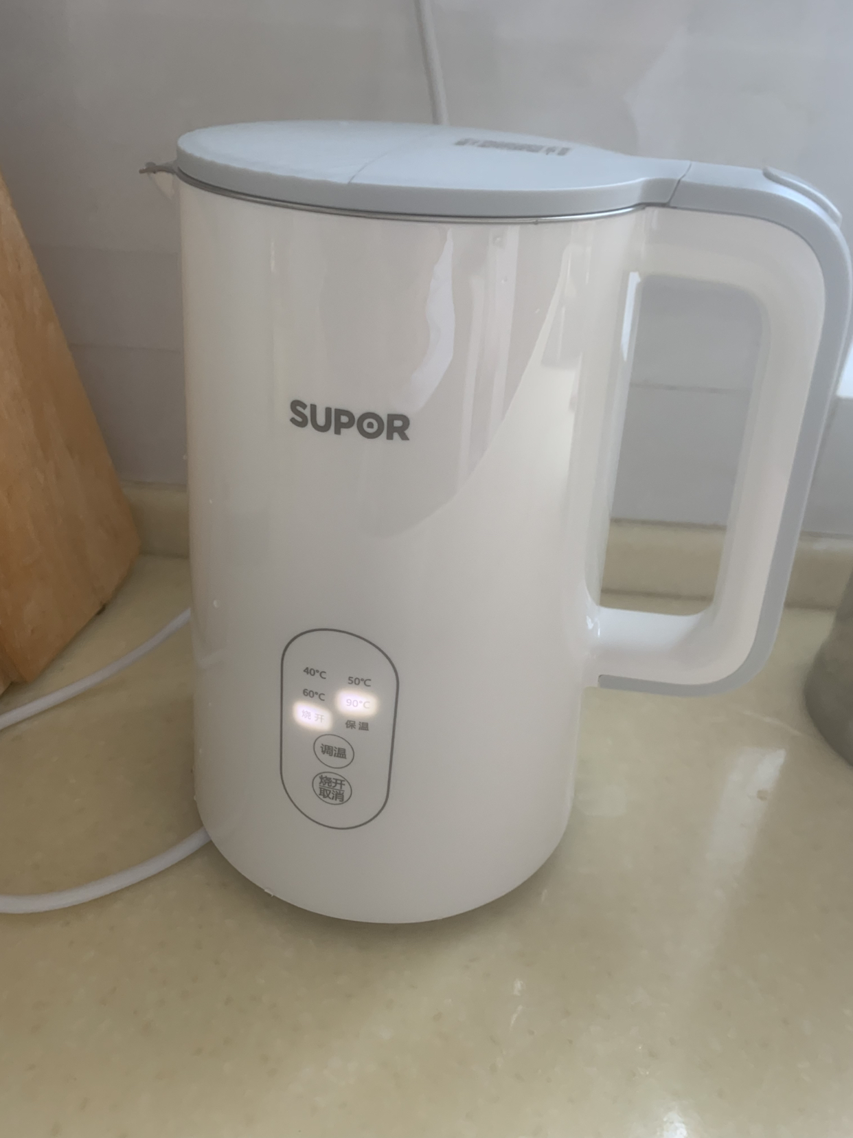 苏泊尔(SUPOR)电水壶保温电热水壶家用烧水壶多段保温一体全自动不锈钢开水壶SW-15J71A晒单图