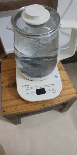 美的(Midea)养生壶MK-YS20P502大容量母婴级不锈钢电热水壶多功能家用烧水炖煮养生壶晒单图