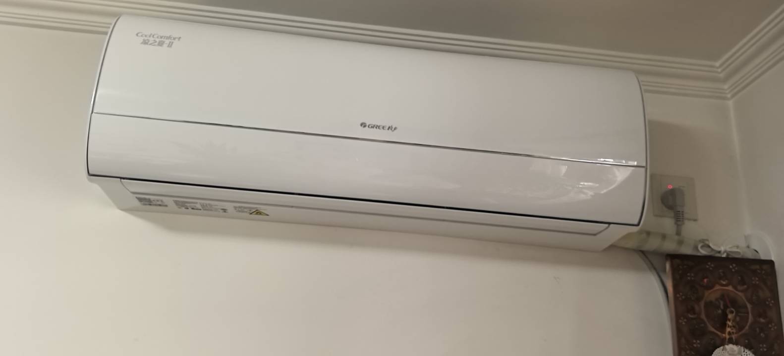 格力空调壁挂机1.5匹变频冷暖家用KFR-35GW/(35598)FNhAa-B1(WIFI)晒单图