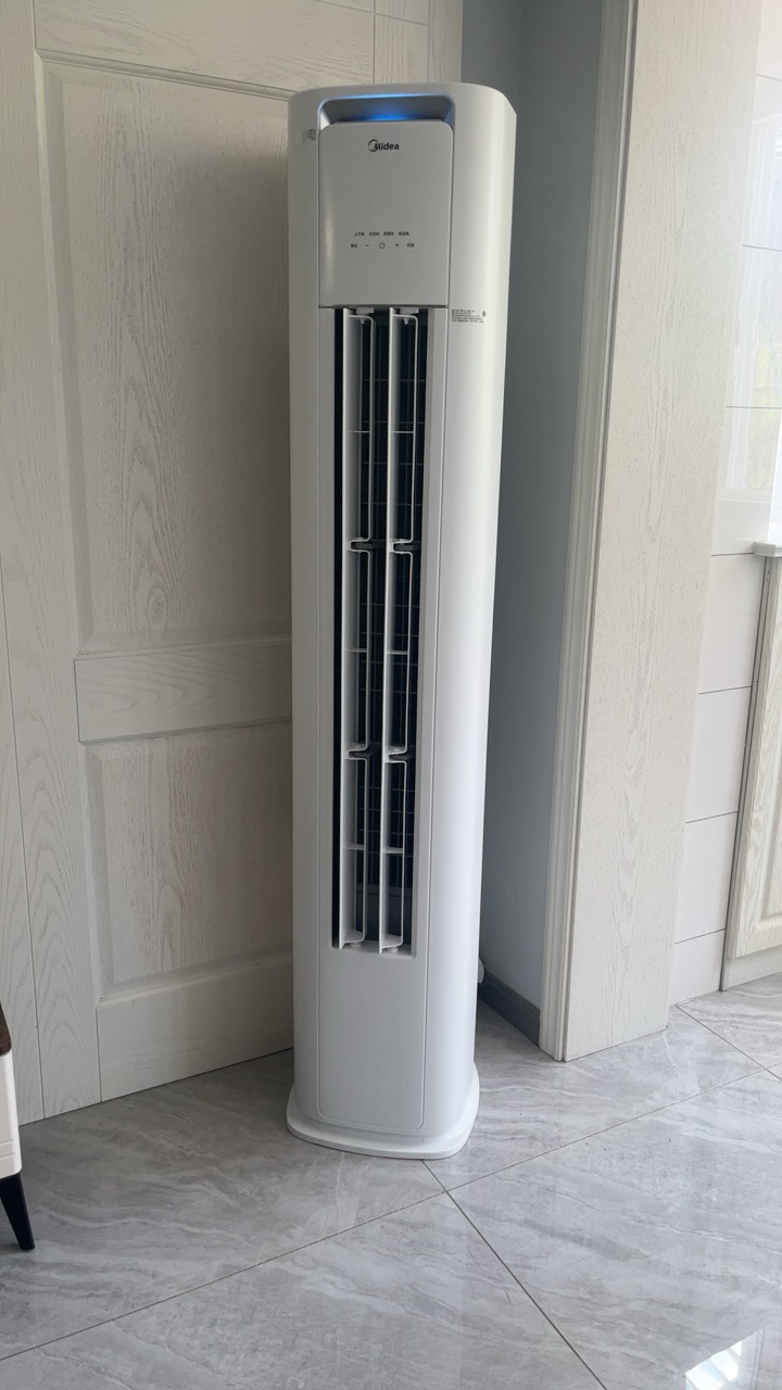 美的(Midea)空调3匹p酷省电新一级能效智能全直流变频冷暖立式柜机节能省电客厅家用KFR-72LW/N8KS1-1P晒单图