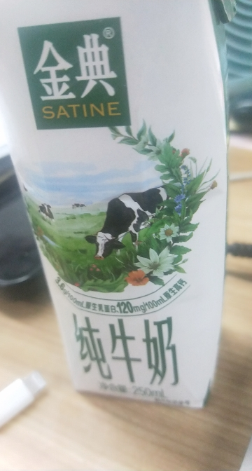 伊利金典 纯牛奶 250ml*12盒晒单图