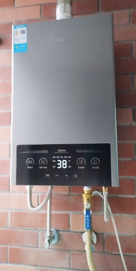 美的(Midea)13升燃气热水器JSQ25-MK1家用天然气水气双调恒温速热节能强排式MK1晒单图