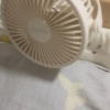 艾美特usb夹式充电风扇小型办公室桌上宿舍便携台式迷你桌面[直插款大风力白]升级5扇叶晒单图