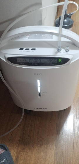 鱼跃制氧机8F-3AW医用级3升吸氧机带雾化3L新升级93%高氧浓度款氧气机老人家用吸氧器晒单图