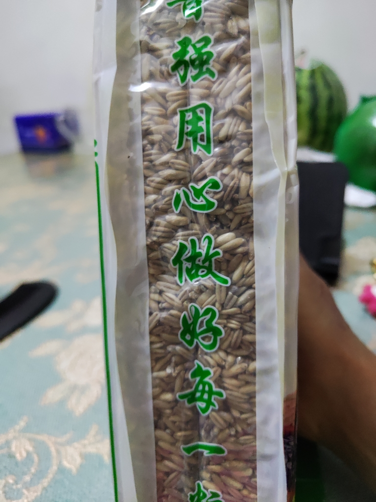 鲁强石磨源 糙米1kg 易熟 低脂 软糯 酥田袋装晒单图