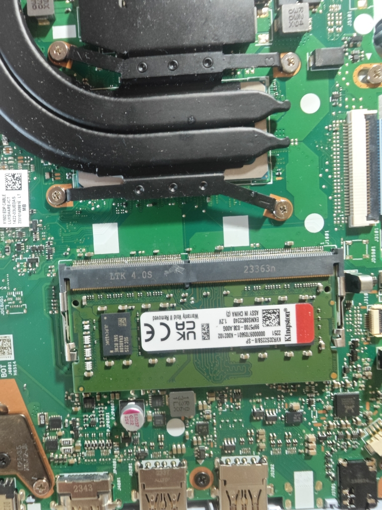 金士顿(Kingston) DDR4 3200 8G 笔记本内存条晒单图