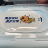 清风湿巾60片EDI纯水婴儿便携湿纸巾家庭儿童宝宝湿纸抽取实惠装家用 4包晒单图