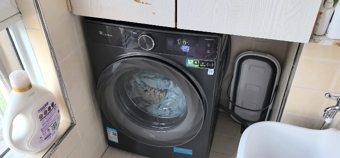 小天鹅小乌梅2.0滚筒洗衣机全自动洗脱一体10KG超薄变频水魔方RVICPRO同款TG100S83PRO家电国家政府补贴晒单图