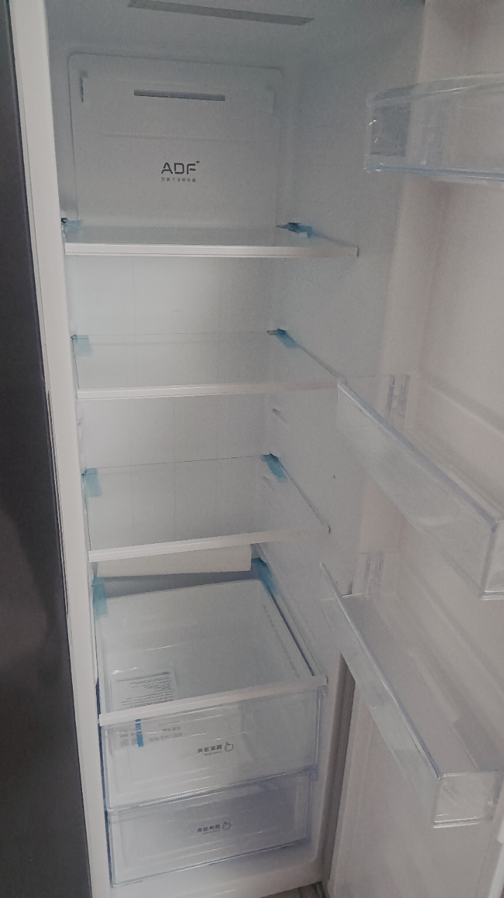 美菱收纳师532升对开门冰箱 1级能效变频风冷无霜净味家用大容量双开门电冰箱以旧换新消费补贴自营BCD-532WPCX晒单图