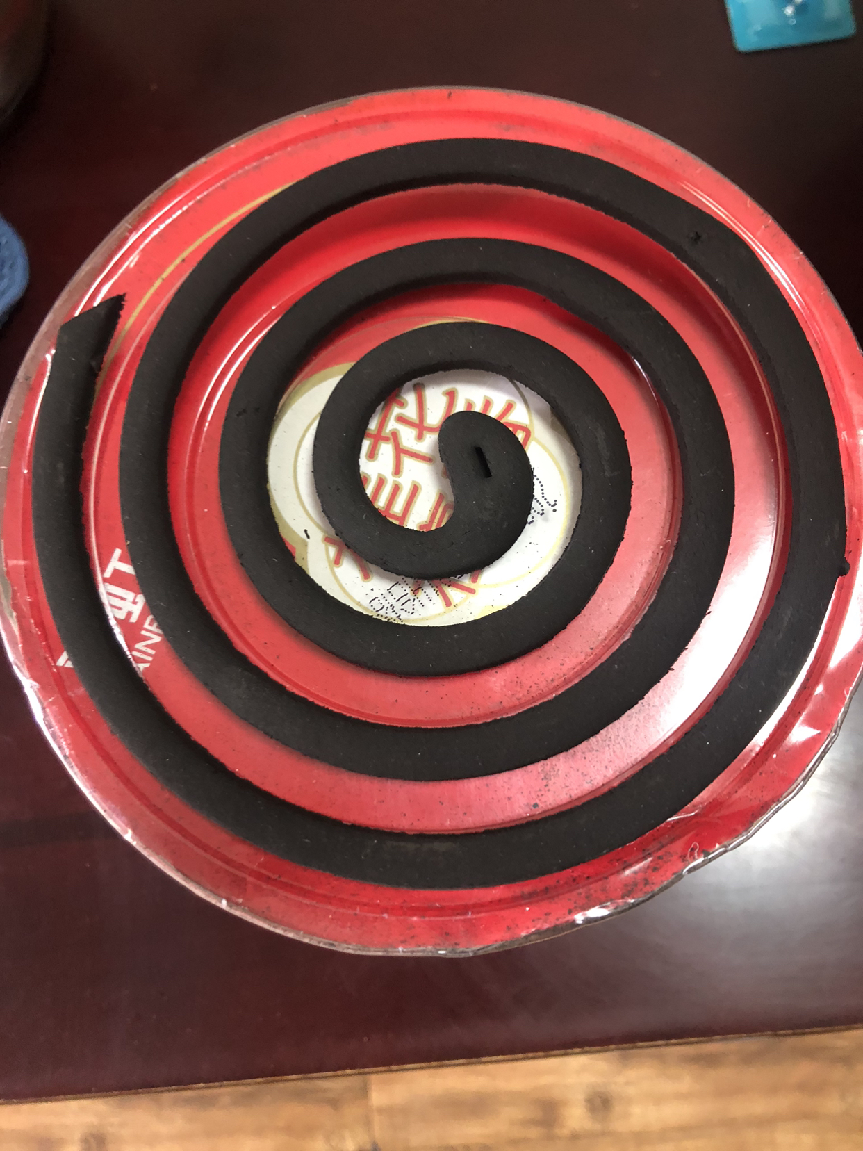 彩虹(RAINBOW)蚊香黑蚊香(大盘桂花檀香)60单圈盘香桶装5732晒单图