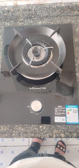 万和(Vanward)一级能效 5.0kW燃气灶液化气灶具单眼灶 台式灶具嵌入式灶两用 燃气炉具自营 JZY-E6L90晒单图