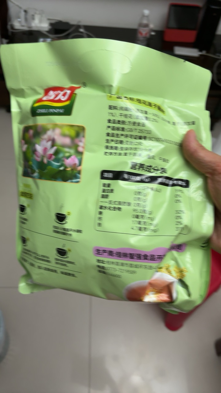 智力桂花莲子藕粉406g杭州西湖特产无添加剂营养胃早餐小袋装晒单图