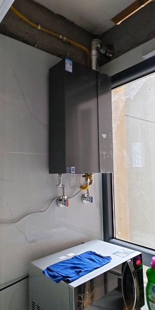 COLMO燃气热水器JSLQ27-CTX316-JJ2 月岩灰 一级能效无冷凝水管 高能换热芯 全水路深度净化除菌晒单图