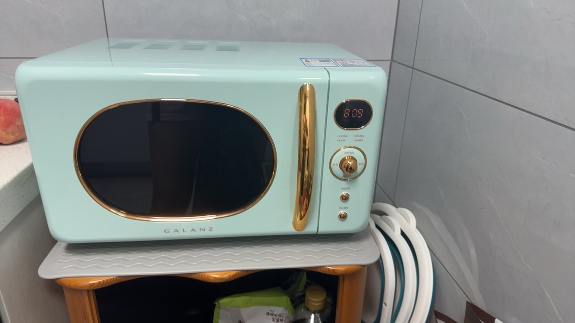 格兰仕(Galanz) 微波炉 黄金容量 家用微波炉 微烤一体机 平板加热光波烧烤智能菜单 KABG-GF2晒单图