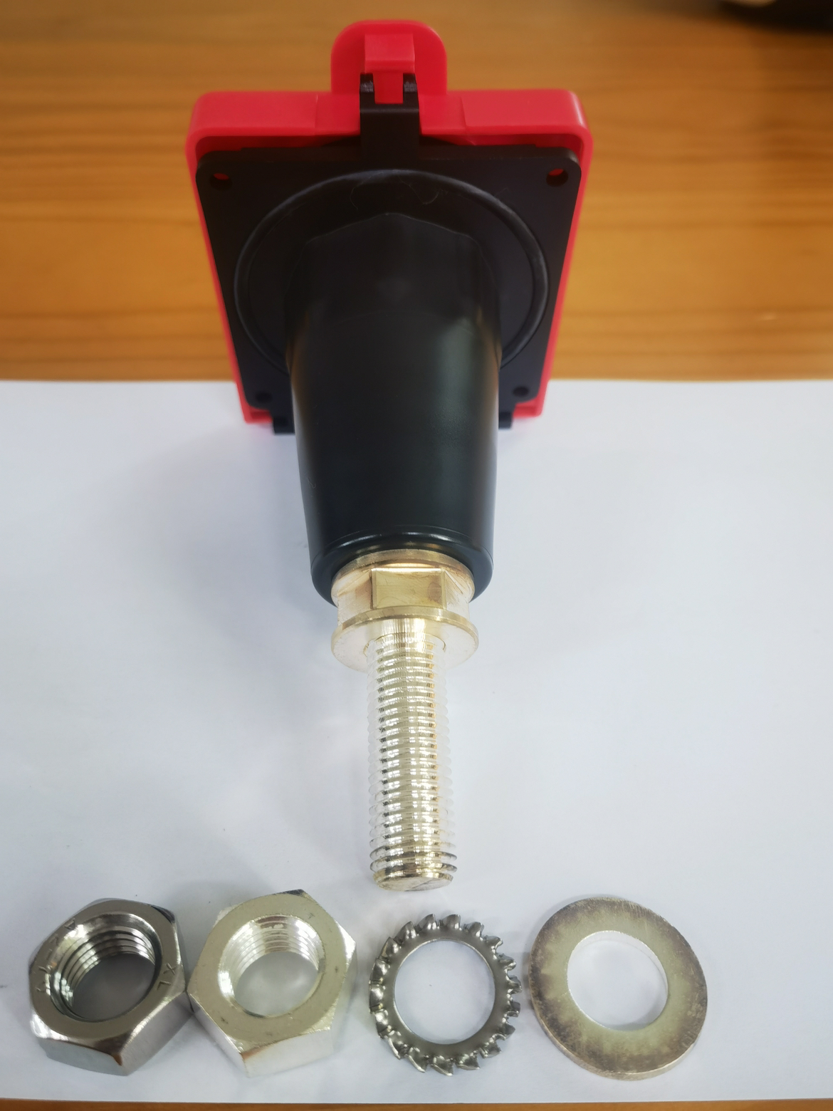 睿智巡 RZX-C02 三相四线100A 明装插头 (计价单位:个) 红色晒单图