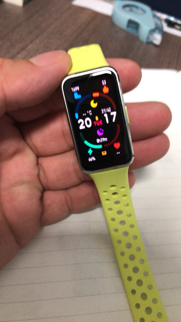 华为/HUAWEI 手环10 标准版 向新绿 智能手环专业睡眠分析情绪健康铝合金机身心率监测运动手环华为手环9升级晒单图