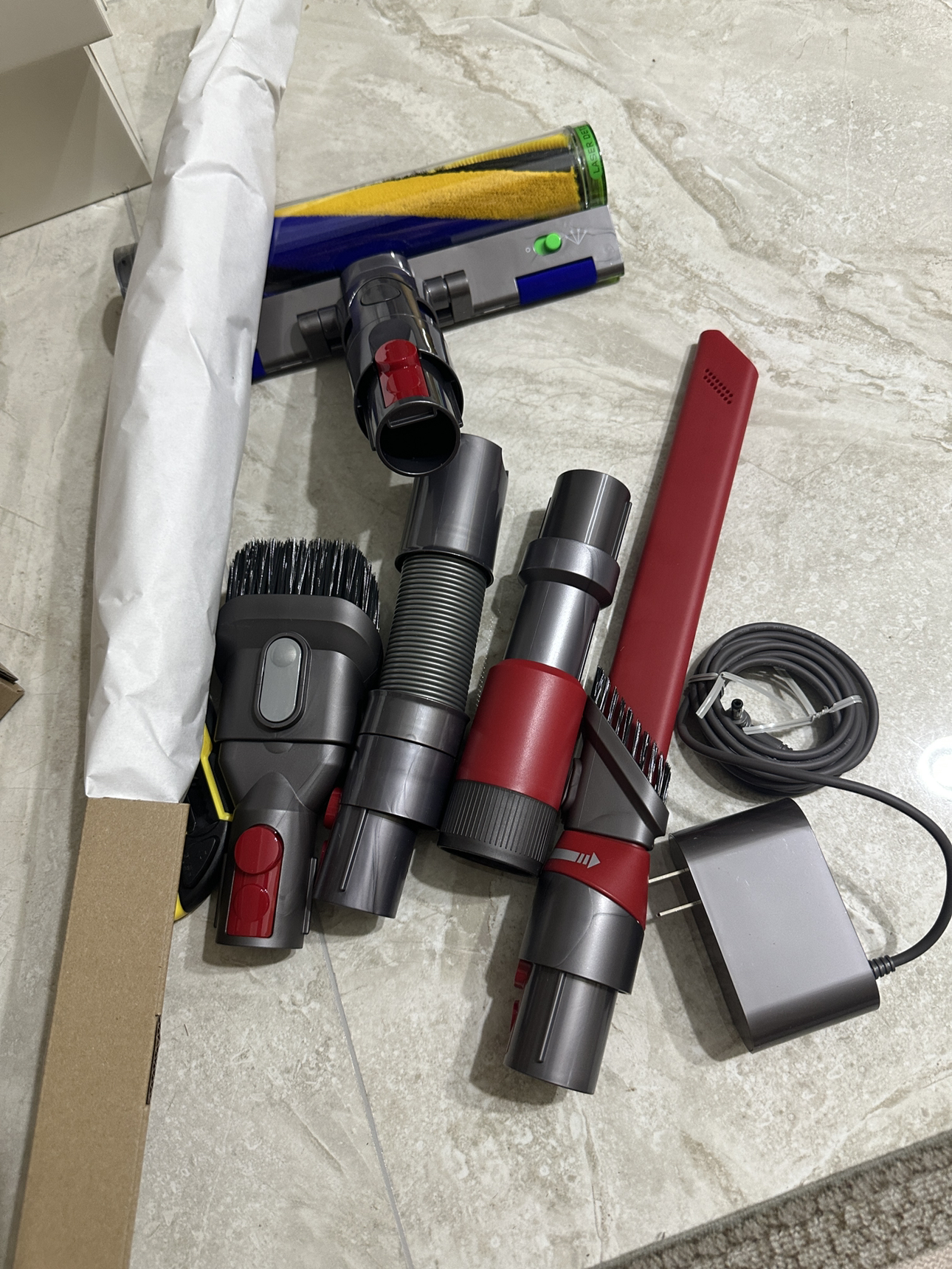 戴森(Dyson)无绳吸尘器 G5 Detect Fluffy 新品 大功率除尘HEPA过滤性能强大深度清洁晒单图