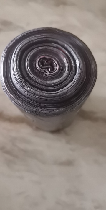 洁成穿绳垃圾袋一次性加厚分类干湿垃圾袋45cm*50cm*100只晒单图