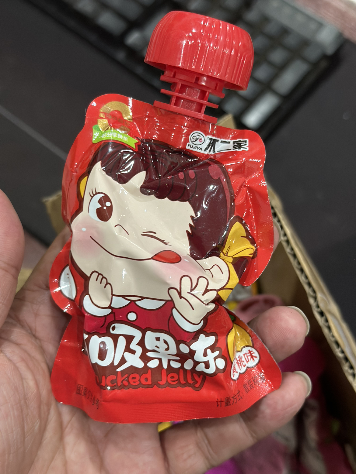 不二家吸吸果冻混合口味*6包卡通可爱儿童礼物可吸果冻幼儿园分小孩休闲零食品晒单图