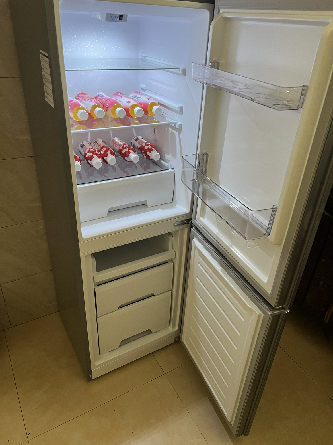 美的(Midea)182升双开门两门小户型家用客厅租房宿舍冰箱可冷藏冷冻小巧不占地低音运行BCD-182M[国家补贴]晒单图