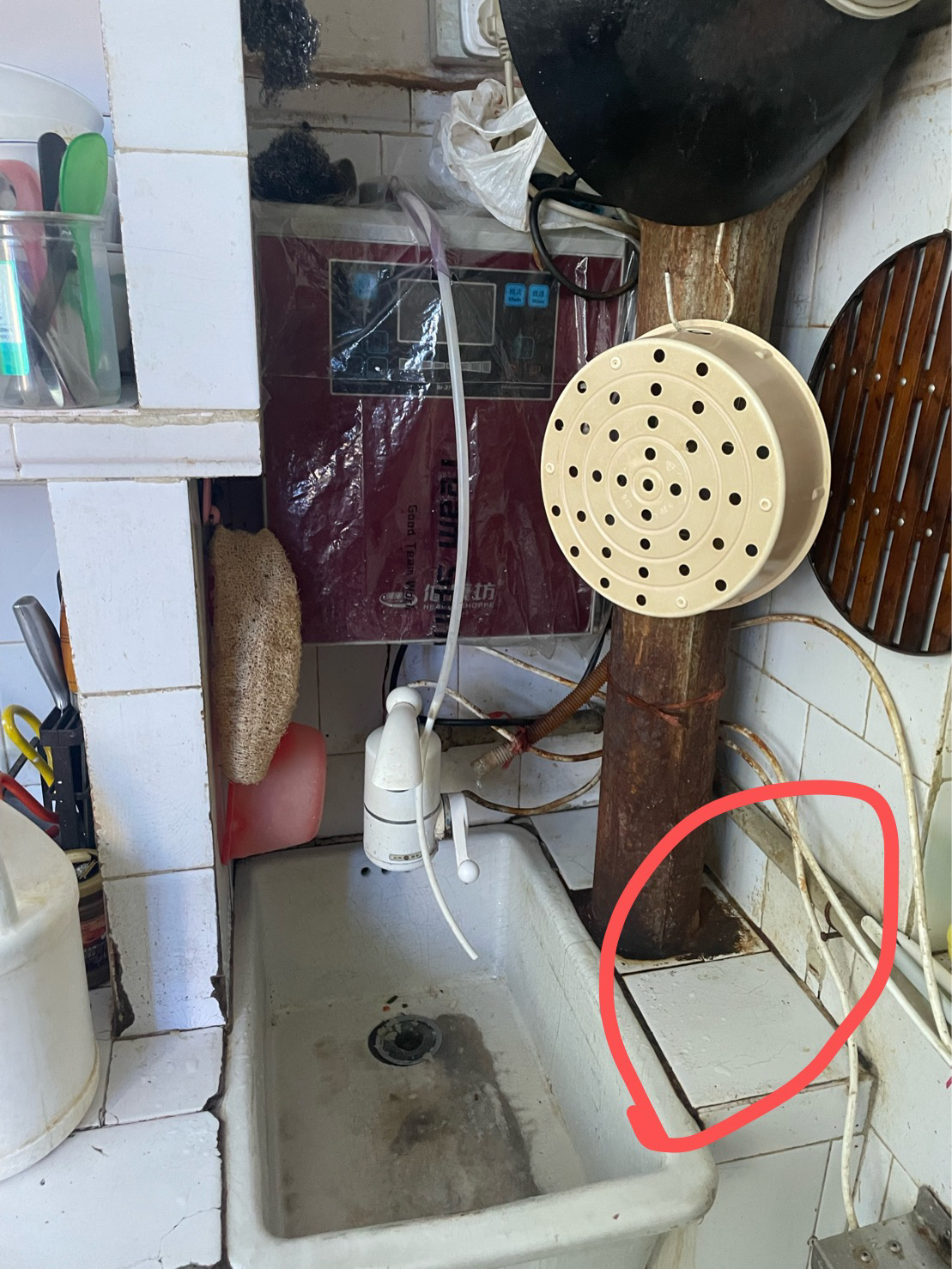 海尔(Haier)鲜活水净水器家用净水机1000G大通量双出水厨下式RO反渗透母婴直饮净水器HRO10H11晒单图