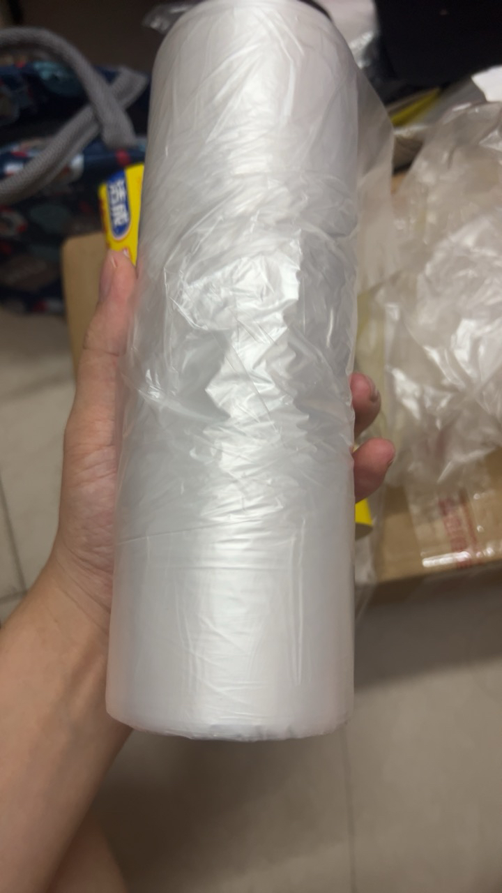 洁成背心保鲜袋加厚大号200只43CM*35CM卷装易扎易提晒单图