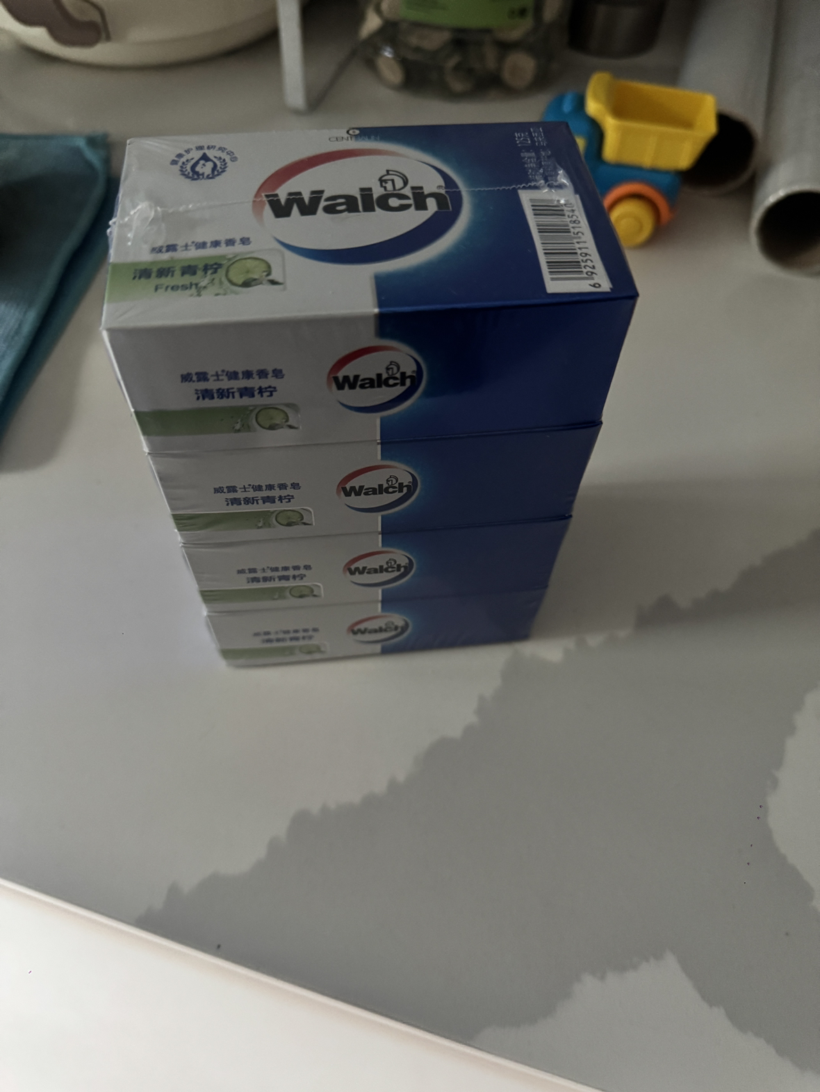 威露士健康香皂清新青柠四盒装125g*4块装晒单图