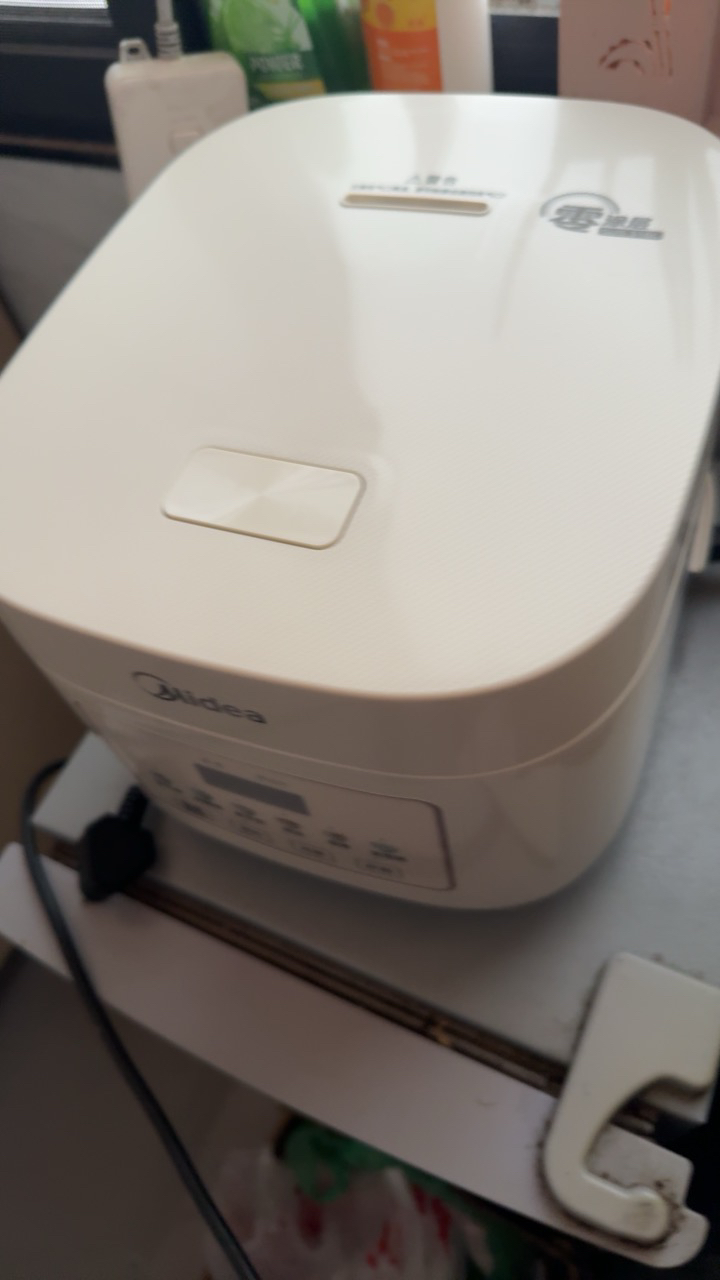 美的(Midea)电饭煲MB-3E91LS家用0涂层316L内胆小型米汤分离3L不锈钢内胆电饭锅煮饭锅智能米饭锅晒单图