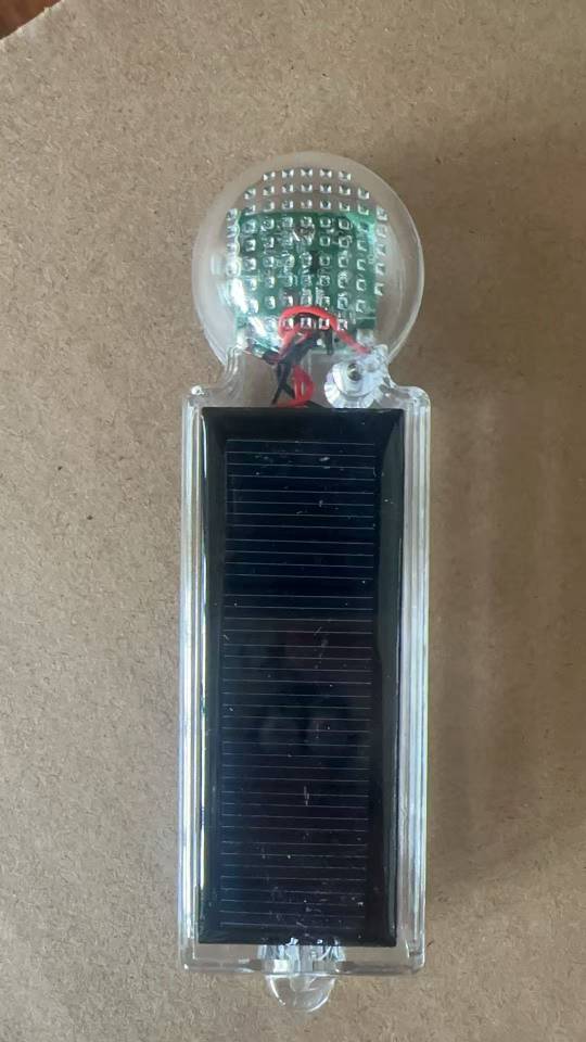 专伊 ZY-H0423 0.1W 3V 防护套太阳能警示灯(计价单位:只) 绿色晒单图