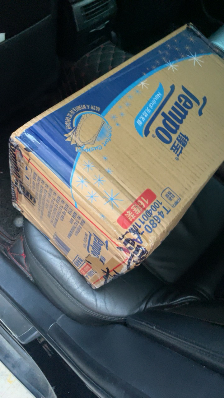 Tempo得宝天然无香经典有芯卷纸4层160g16卷卫生纸 四层加厚厕纸卫生纸家用实惠纸(整箱销售)(新旧包装交替发货)晒单图