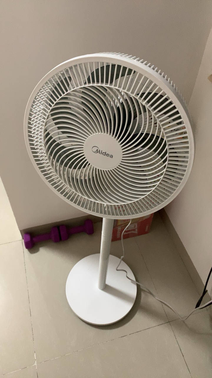 美的电风扇家用落地扇七叶台地两用可选轻音节能大风量客厅宿舍摇头风扇广角送风易拆洗 [台地两用]SAF30AC晒单图