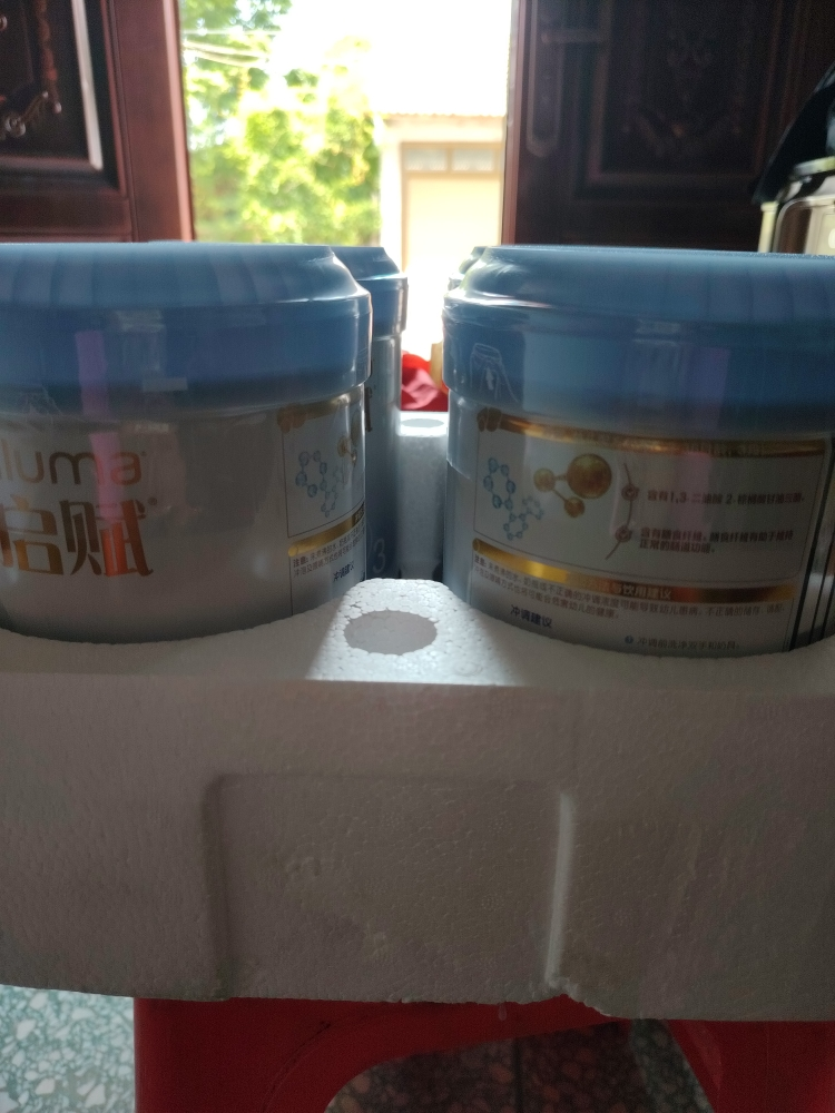 新国标惠氏启赋蓝钻3段850g婴儿配方奶粉1-3岁牛奶粉HMO版晒单图