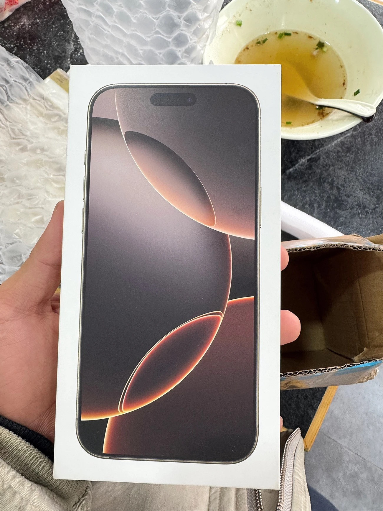 Apple iPhone 16 Pro Max 256G 沙漠色移动联通电信5G双卡双待手机晒单图