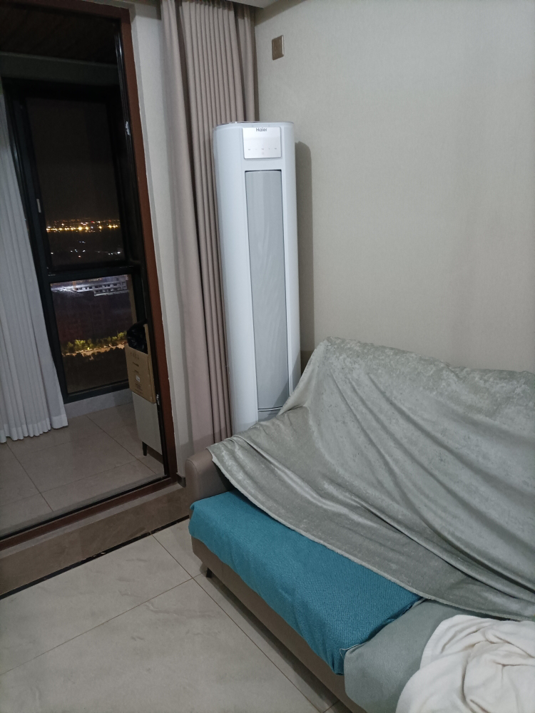 海尔2匹新1级能效 家用空调柜机KFR-50LW/A1FBA81U1套机晒单图