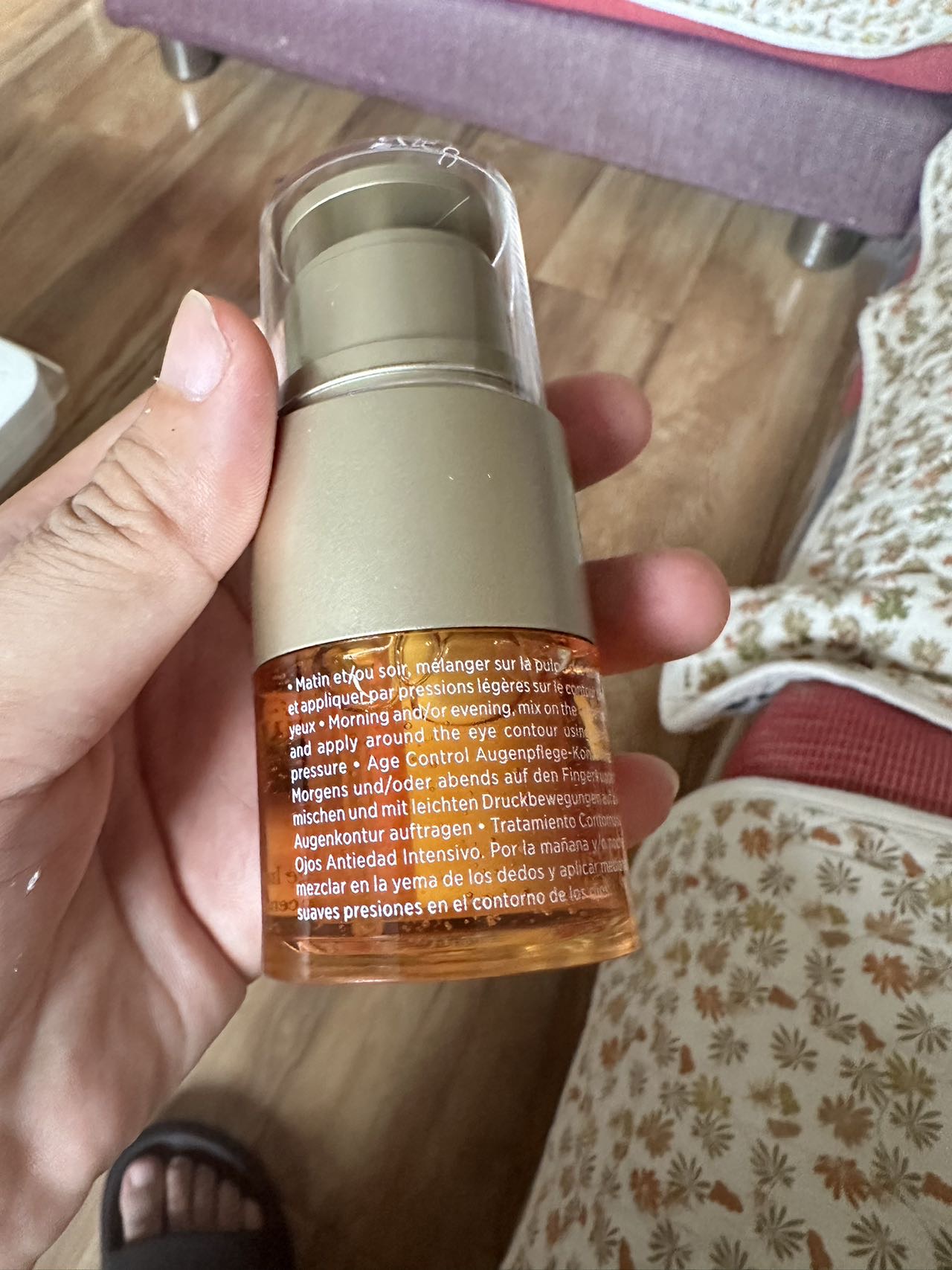 娇韵诗(CLARINS) 第九代双萃精华眼霜 双萃焕活眼部精华20ml 紧致精华 眼部精华补水保湿淡化细纹晒单图